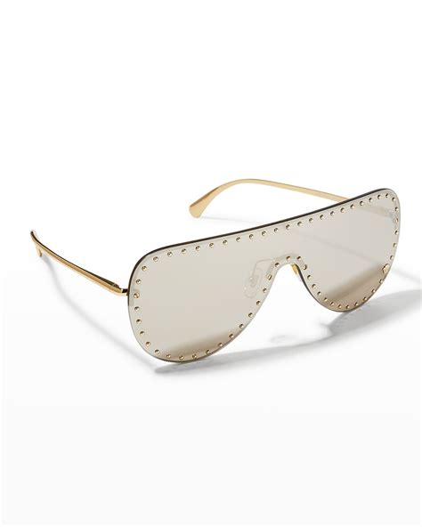 versace reflective sunglasses